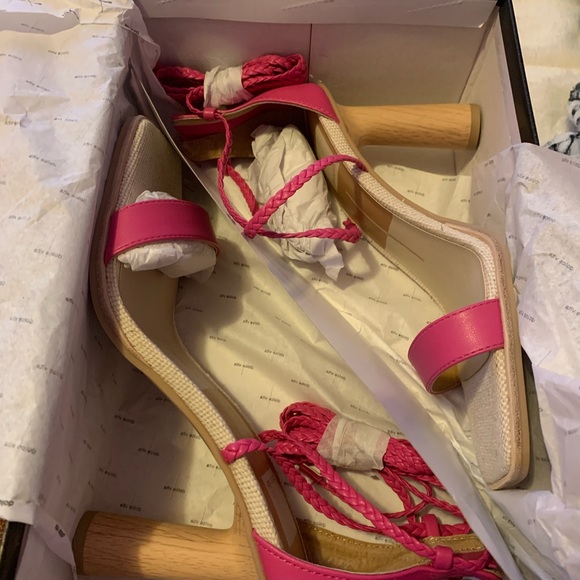 Dolce Vita Magenta Heels - Picture 3 of 3